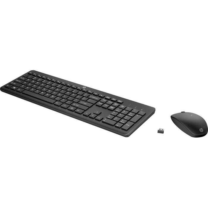 Tastatūra + pele HP 235 ENG Black (1Y4D0AA)