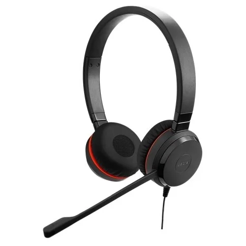 JABRA EVOLVE 30 Stereo HS Black/Red (14401-21)