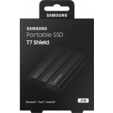 Ārējie cietie diski un SSD SAMSUNG Portable T7 Shield 2TB USB Type-C (MU-PE2T0S/EU)