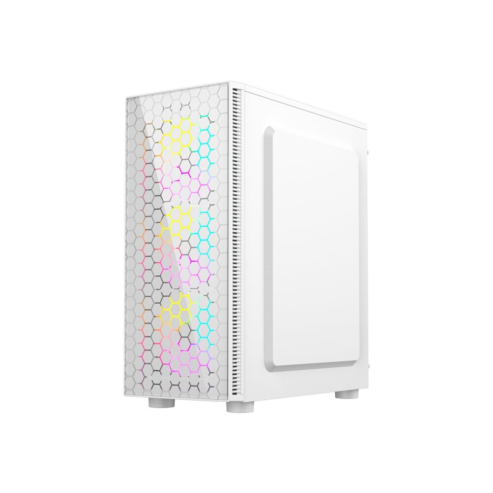 Datoru korpuss GEMBIRD Gaming ARGB case Fornax 500 white (CCC-FC-500W)