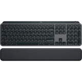 Tastatūra LOGITECH MX Keys S Plus Bluetooth Illuminated Keyboard with Palm Rest GRAPHITE US (920-011589)