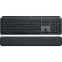 Tastatūra LOGITECH MX Keys S Plus Bluetooth Illuminated Keyboard with Palm Rest GRAPHITE US - 920-011589