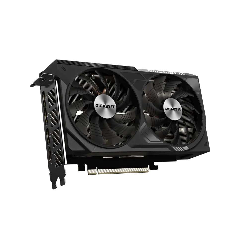 Videokarte GIGABYTE GeForce RTX 4070 WINDFORCE 2X 12GB GDDR6X (GV-N4070WF2OC-12GD)