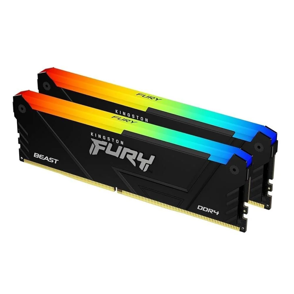 Operatīvā atmiņa KINGSTON FURY Beast 16GB 3600MHz DDR4 CL17 Kit of 2x8 GB (KF436C17BB2AK2/16)