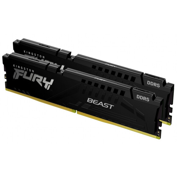 Operatīvā atmiņa KINGSTON Fury Beast 16GB 6000MT/s DDR5 CL36 Kit of 2x8 GB (KF560C36BBEK2-16)