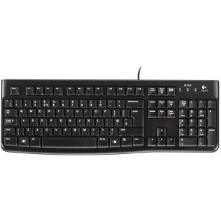 Tastatūra LOGI K120 Corded black US (920-002509)