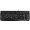 Tastatūra LOGI K120 Corded black US (920-002509)