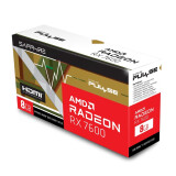 Videokarte SAPPHIRE Radeon PULSE RX7600 GAMING 8GB GDDR6 (11324-01-20G)