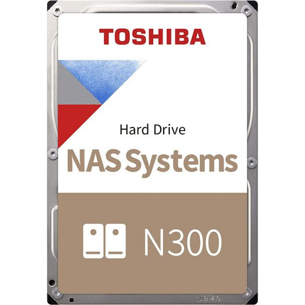 Cietais disks TOSHIBA N300 NAS Hard Drive 18TB 512MB (HDWG51JUZSVA)