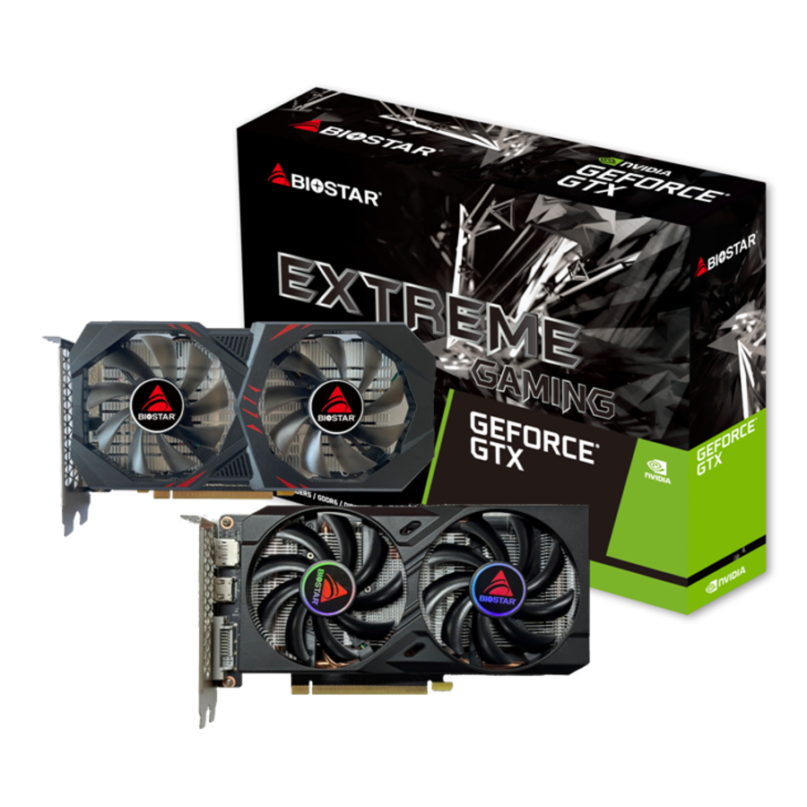 Videokarte BIOSTAR NVIDIA GeForce GTX 1660 TI 6 GB (VN1666TF69)