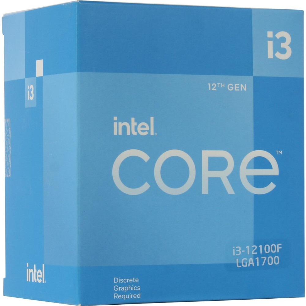 Procesors INTEL Core i3 12100F (BX8071512100FSRL63)