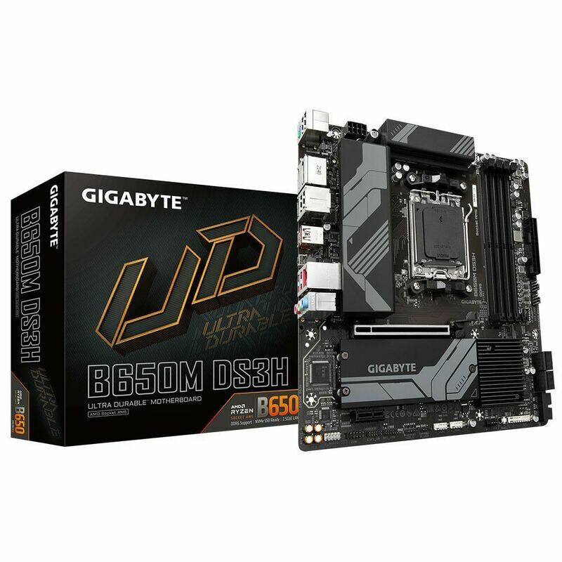 Pamatplate GIGABYTE B650M DS3H (B650MDS3H1.3)