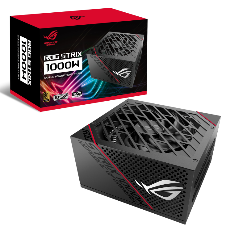 Barošanas bloks ASUS ROG-STRIX 1000w ATX12V 2.4 (TUF-GAMING-1000G)