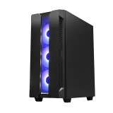 Datoru korpuss CHIEFTEC HUNTER MidiTower ATX MiniITX Black (GS-01B-OP)