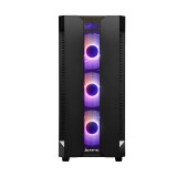 Datoru korpuss CHIEFTEC HUNTER MidiTower ATX MiniITX Black (GS-01B-OP)