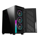 Datoru korpuss GIGABYTE AORUS C500 GLASS MidiTower ATX EATX MicroATX MiniITX Black (GB-AC500GST)