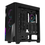 Datoru korpuss GIGABYTE AORUS C500 GLASS MidiTower ATX EATX MicroATX MiniITX Black (GB-AC500GST)