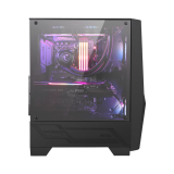 Datoru korpuss MSI MAG Forge 100R MidiTower ATX MicroATX MiniITX Black (MAGFORGE100R)