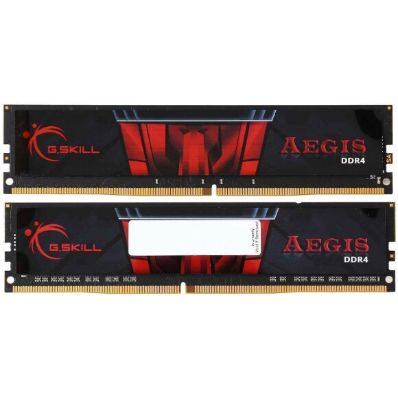 Operatīvā atmiņa G.SKILL Aegis 16GB 3000MHZ DDR4 CL22 Kit of 2x8GB (K2 F4-3000C16D-16GISB)