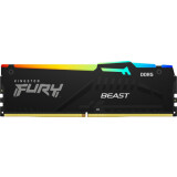 Operatīvā atmiņa KINGSTON Fury Beast RGB 128GB 5200MHZ DDR5 CL40 Kit of 4x32GB (KF552C40BBAK4-128)