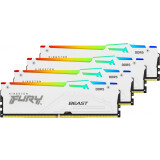 Operatīvā atmiņa KINGSTON Fury Beast RGB 128GB 5200MHz DDR5 CL40 Kit of 4x32GB (KF552C40BWAK4-128)