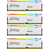 Operatīvā atmiņa KINGSTON FURY Beast RGB XMP 128GB 5600 MHz DDR5 CL40 Kit of 4x32GB (KF556C40BWAK4-128)