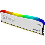 Operatīvā atmiņa KINGSTON Fury Beast RGB White 16GB 3600MHz DDR4 CL17 (KF436C18BWA/16)