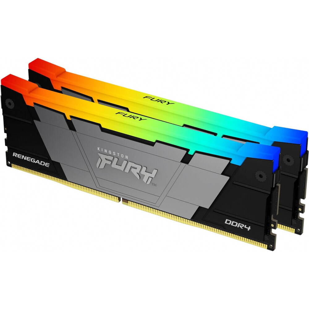 Operatīvā atmiņa KINGSTON FURY Renegade RGB 32GB 3200 MHz DDR4 Kit of 2x16GB (KF432C16RB12AK2/32)