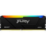 Operatīvā atmiņa KINGSTON Fury Beast RGB Black 8GB 3200MHZ DDR4 CL16 (KF432C16BB2A/8)