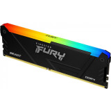 Operatīvā atmiņa KINGSTON Fury Beast RGB Black 8GB 3200MHZ DDR4 CL16 (KF432C16BB2A/8)