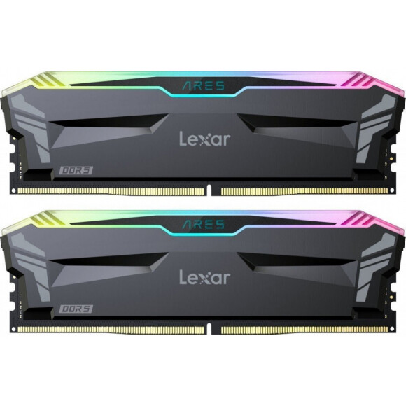 Operatīvā atmiņa LEXAR Lexar Ares RGB 32GB 6400MHz DDR5 CL32 Kit of 2x16GB (LD5EU016G-R6400GDLA LEXAR)