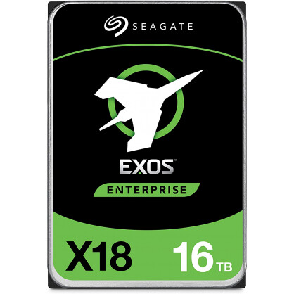 Cietais disks SEAGATE Exos X18 16TB SATA 3.0 256 MB 7200 rpm (ST16000NM000J)