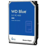 Cietais disks WESTERN DIGITAL Blue 4TB SATA-III (WD40EZAX)