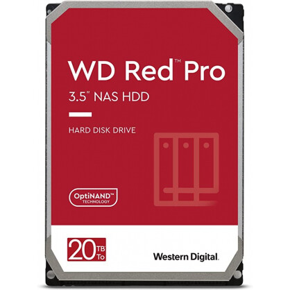 Cietais disks WESTERN DIGITAL Red Pro 20TB (WD201KFGX)