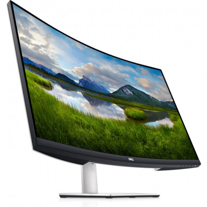 Monitors DELL S3221QSA 31.5" Business/4K/Curved Panel VA 3840x2160 16:9 60Hz Matte (210-BFVU)