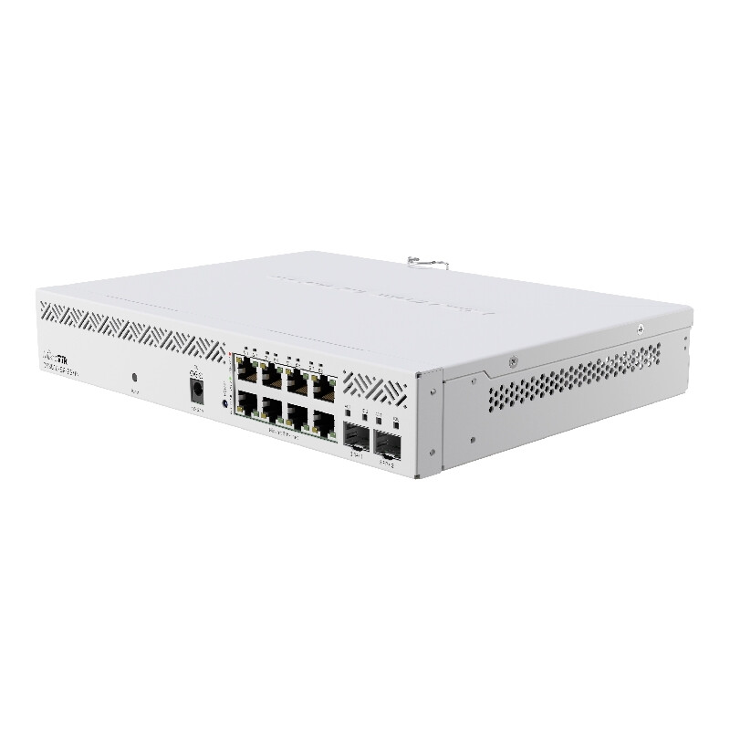 Komutators (slēdzis) MIKROTIK 8x10Base-T / 100Base-TX / 1000Base-T 2xSFP+ (CSS610-8P-2S+IN)