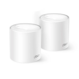 Rūteris (maršrutētājs) TP-LINK 1500 Mbps Mesh Wi-Fi 6 1x10/100/1000M 1x2.5GbE DHCP (DECOX10(2-PACK))