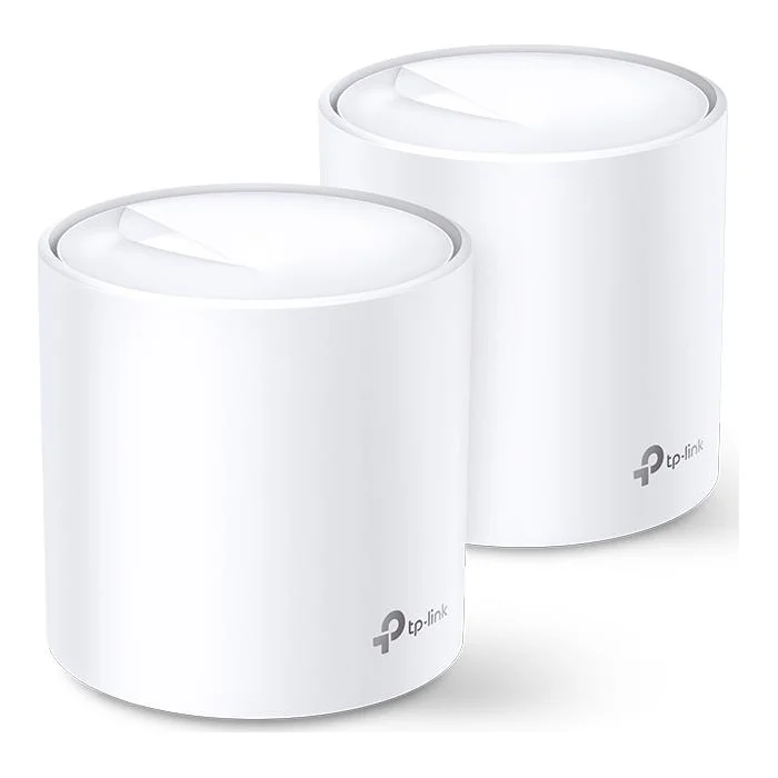 Rūteris (maršrutētājs) TP-LINK 2-pack 5400 Mbps Mesh|IEEE 802.11a IEEE 802.11n IEEE 802.11ac IEEE 802.11ax 2x10/100/1000M (DECOX60(2-PACK))