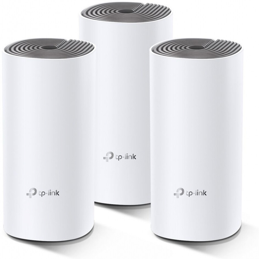 Rūteris (maršrutētājs) TP-LINK 3-pack 1167 Mbps|Mesh IEEE 802.11ac LAN \ WAN ports 2 (DECOE4(3-PACK))