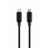 Kabelis GEMBIRD USB-C TO MICROUSB (CC-USB2-CMMBM-1.5M)