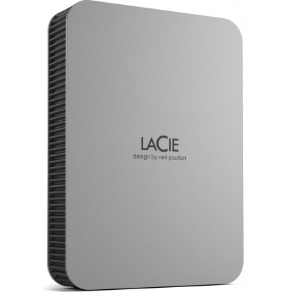 Ārējie cietie diski un SSD LACIE Mobile Drive 5TB USB-C Colour Silver (STLP5000400)