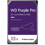 Cietais disks WESTERN DIGITAL Purple Pro 22TB SATA 512 MB 7200 rpm 3,5" (WD221PURP)