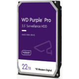 Cietais disks WESTERN DIGITAL Purple Pro 22TB SATA 512 MB 7200 rpm 3,5" (WD221PURP)