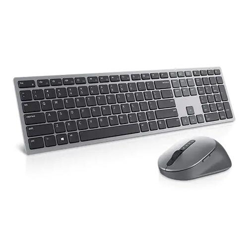 Tastatūra + pele DELL WRL KM7321W EST Black/Grey (580-AJQT)