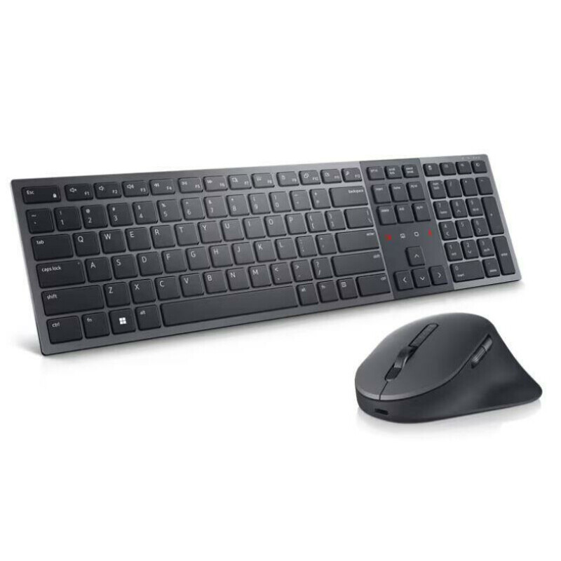 Tastatūra + pele DELL WRL KM900/NOR Black (580-BBCY)