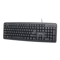 Tastatūra GEMBIRD STANDART USB ENG/BLACK (KB-U-103)