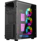 Datoru korpuss GEMBIRD Gaming ARGB case Fornax 500 black (CCC-FC-500)