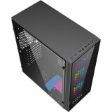Datoru korpuss GEMBIRD Gaming ARGB case Fornax 500 black (CCC-FC-500)