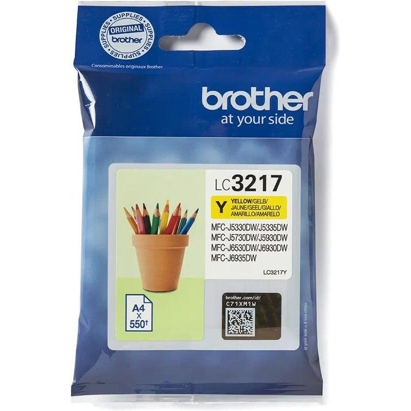 BROTHER LC-3217Y Ink Yellow (LC3217Y)