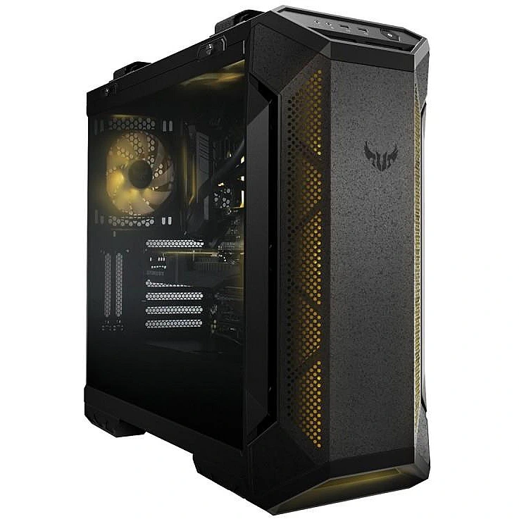 Datoru korpuss ASUS TUF Gaming GT501 MidiTower ATX EATX MiniITX Colour Black (GT501TUFGAMING)